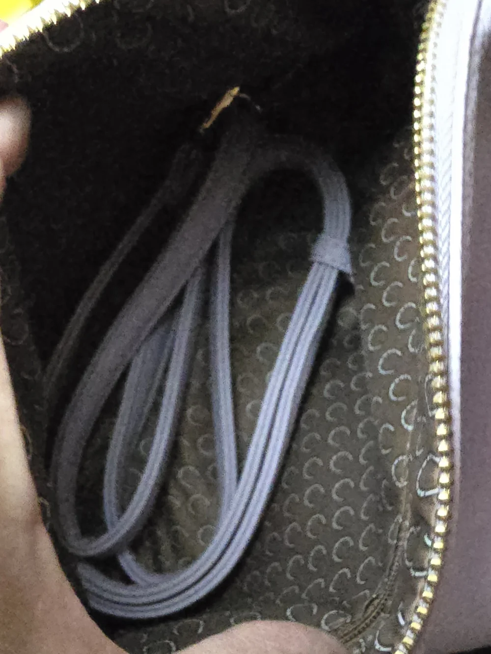 Lilac Leather Tote Bag with Decorative Scarf